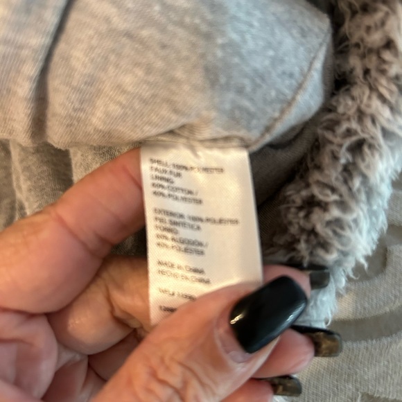 ❗️SOLD❗️Original Weatherproof Vintage Fuzzy Teddy Bear Quarter Zip - Picture 5 of 7